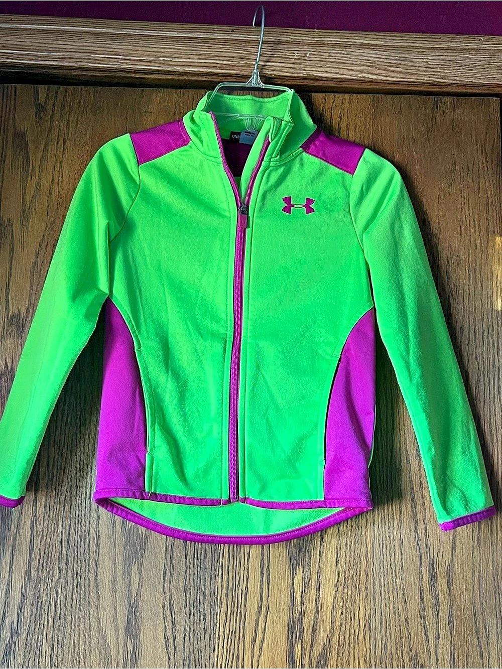 Under Armour Girls' Color Block Jacket Size 6, C13